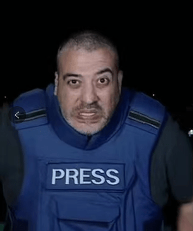 BBC记者在加沙地带直播时突然传出巨大爆炸声，直播被迫中断